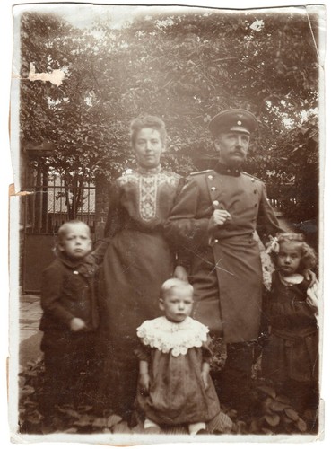 Antik foto familie - antik,