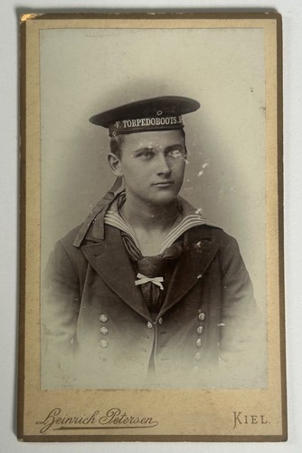 Cdv foto matrose - cdv,