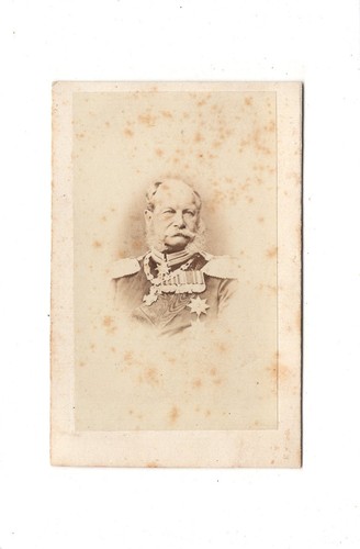 Cdv foto kaiser - cdv, wilhelm