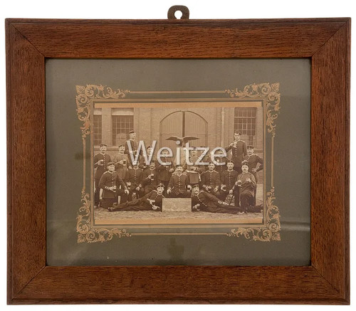 Preußen gerahmtes gruppenfoto - gerahmtes,