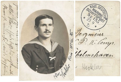 Foto matrose marine 1915 - foto, ak