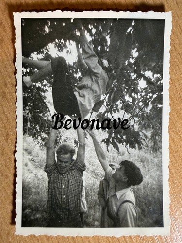 Foto 1955 kirschen essen - foto,