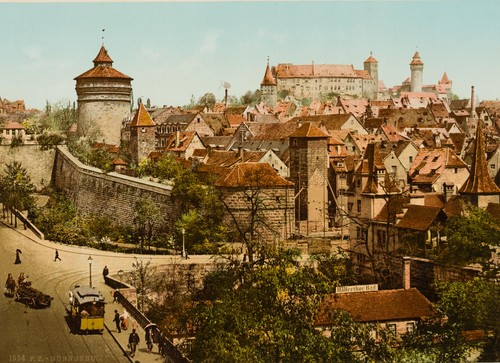 Nürnberger kaiserburg - kaiserburg, u
