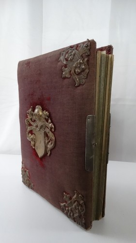 Historisches fotoalbum aus der - historisches,