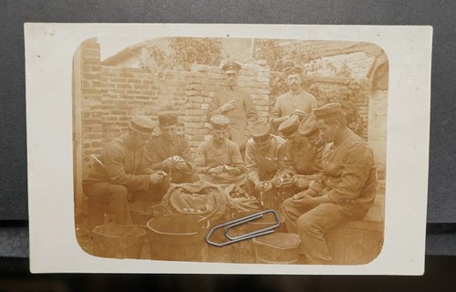 Foto postkarte 1916 soldaten - postkarte,