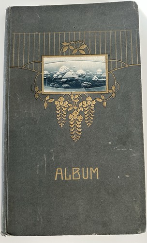 Antikes postkartenalbum 120x - postkartenalbum,