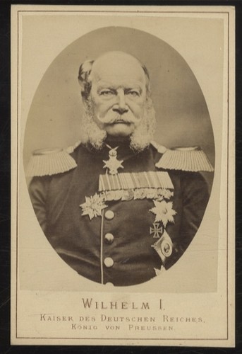 Cabinet foto kaiser wilhelm - kaiser, i