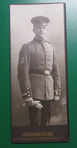 Kabinettfoto soldat - kabinettfoto,
