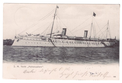 Foto postkarte staatsyacht - dr, foto-postkarte