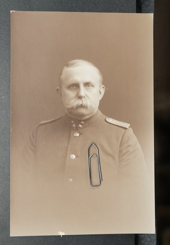 Foto postkarte beamter - b,
