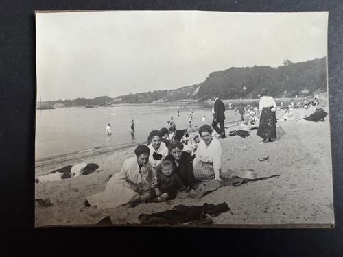 Kaiserzeit strandfoto 1910 - kaiserzeit, um