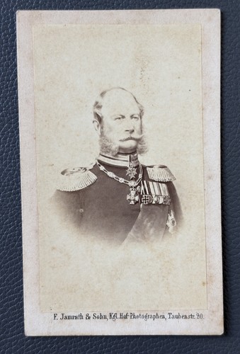 Orig foto jamrath cdv kaiser - foto,