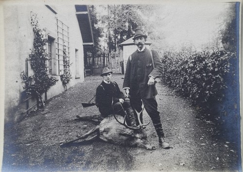 Jagdfoto kaiserzeit rothirsch - jagdfoto,
