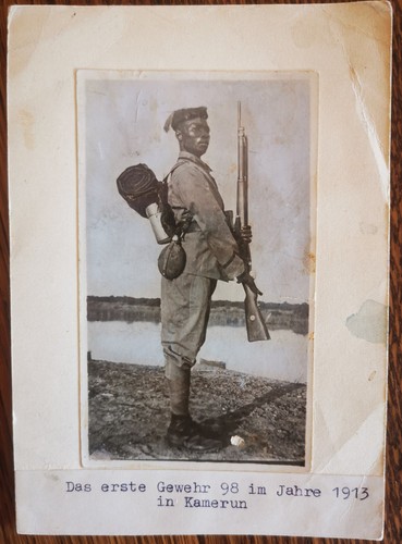 Original foto 1913 kamerun - original,